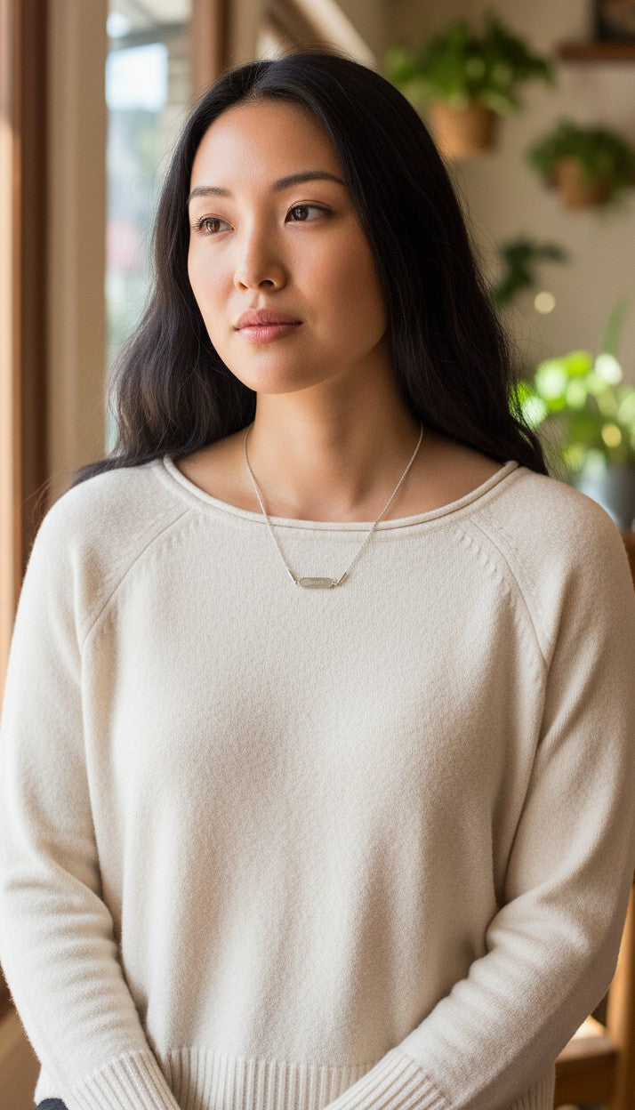 Faith Over Fear Faith Flip Necklace