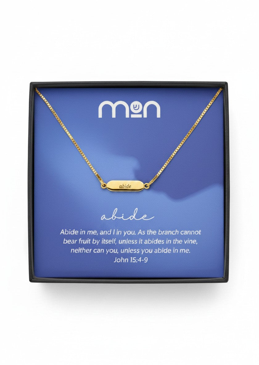 Abide Faith Flip Neckalce