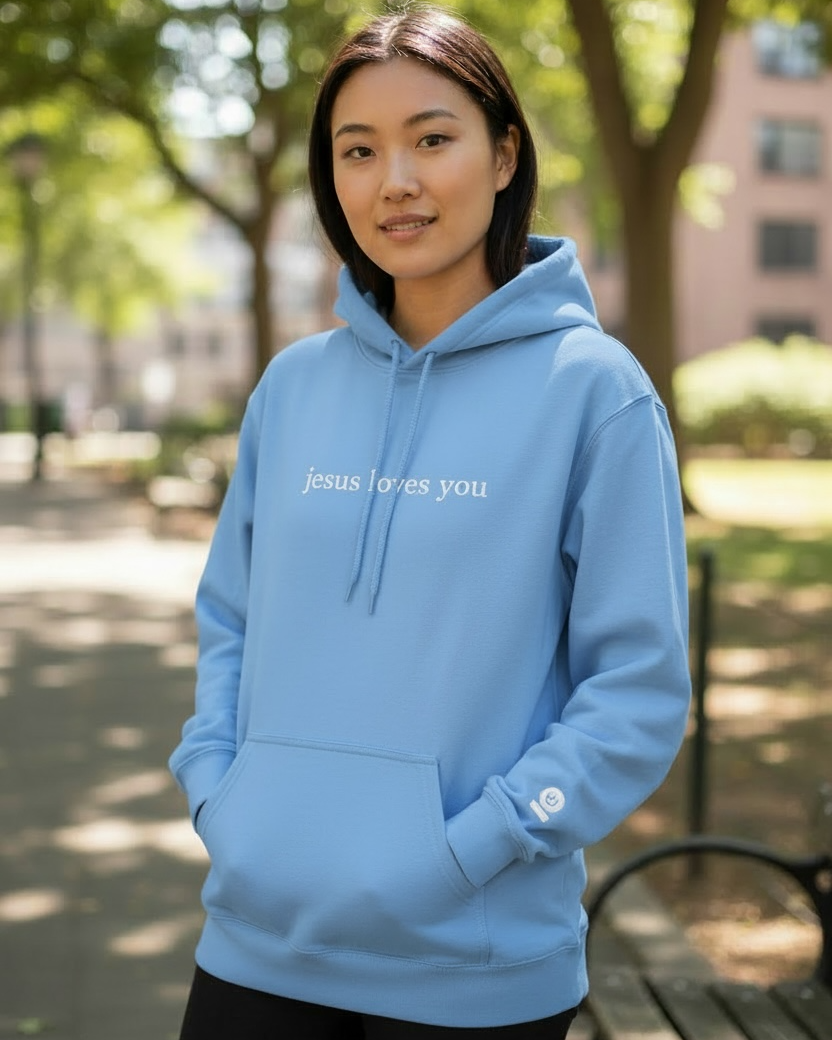 Jesus Loves You Hoodies