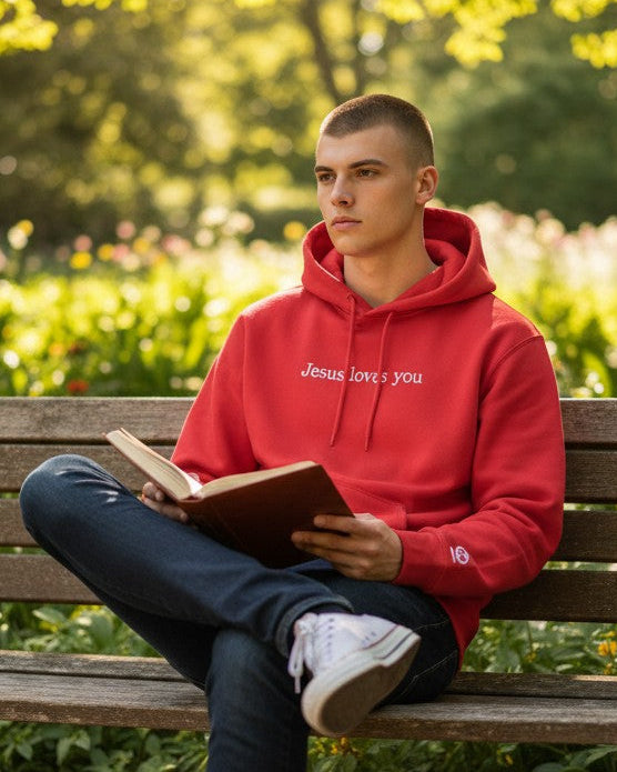 Jesus Loves You Hoodies