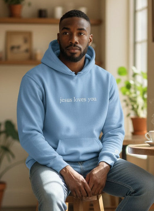 Jesus Loves You Hoodies