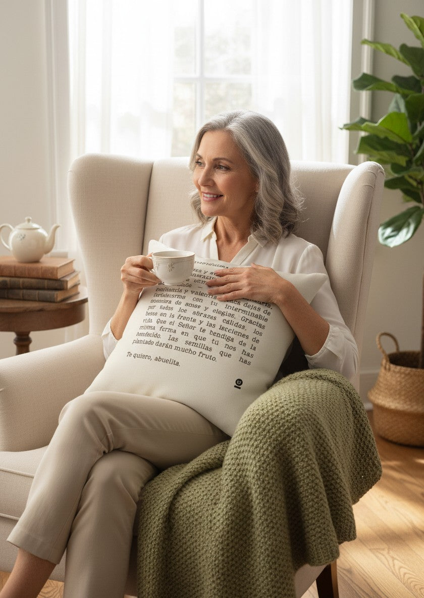 Abuela Pillow Cover