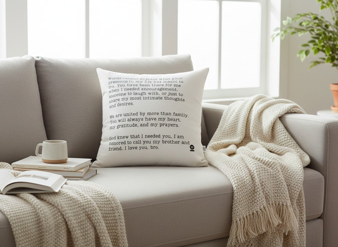 Brother Pillow Cover