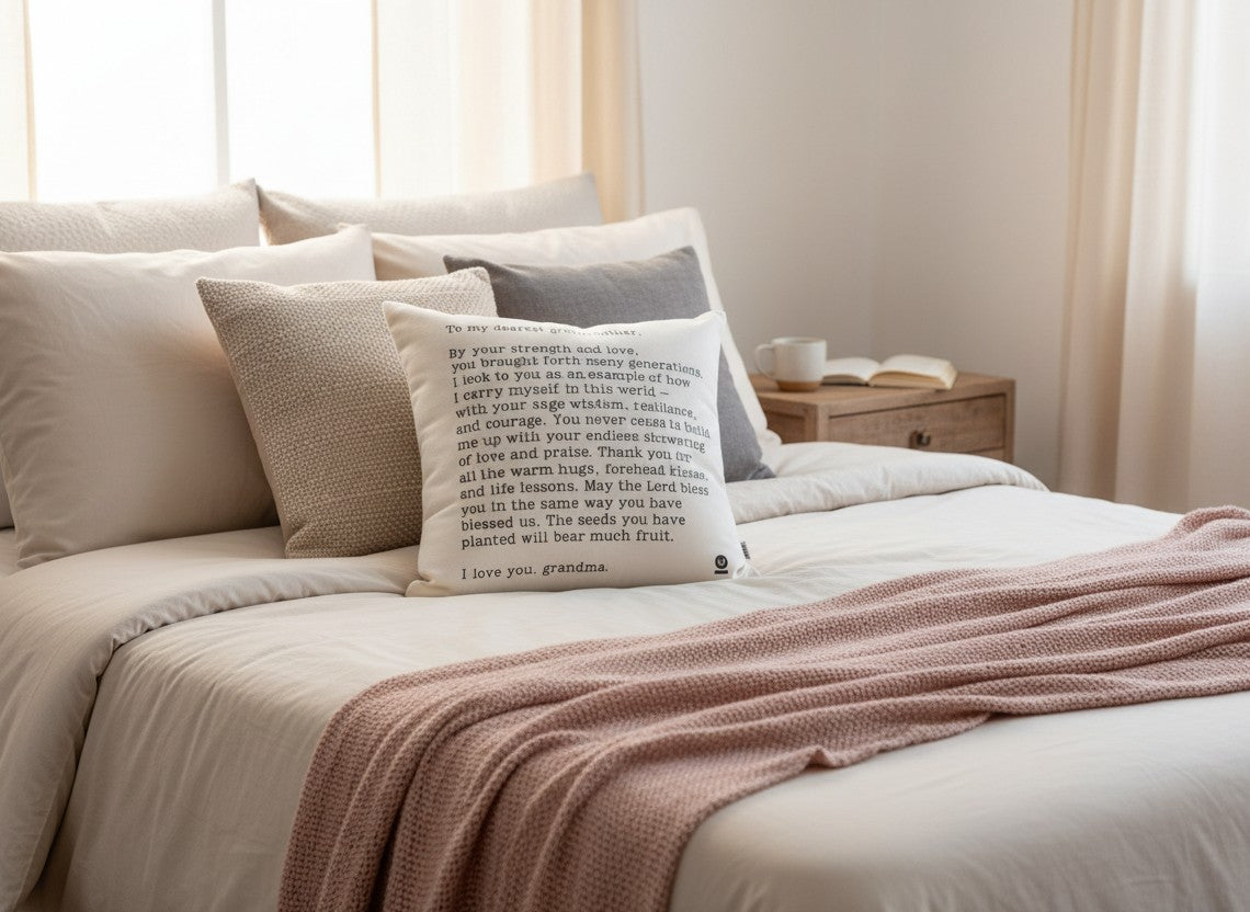 Grandmother Pillow Cover