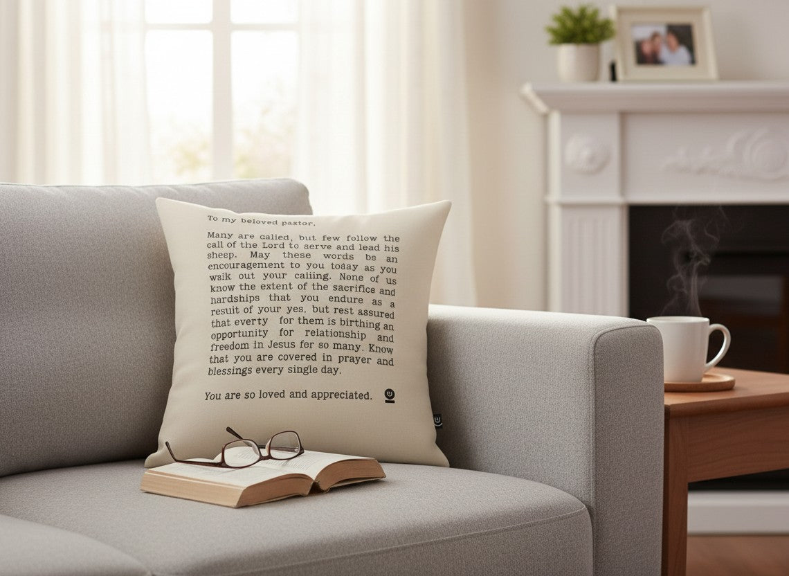 Pastor Pillow Cover