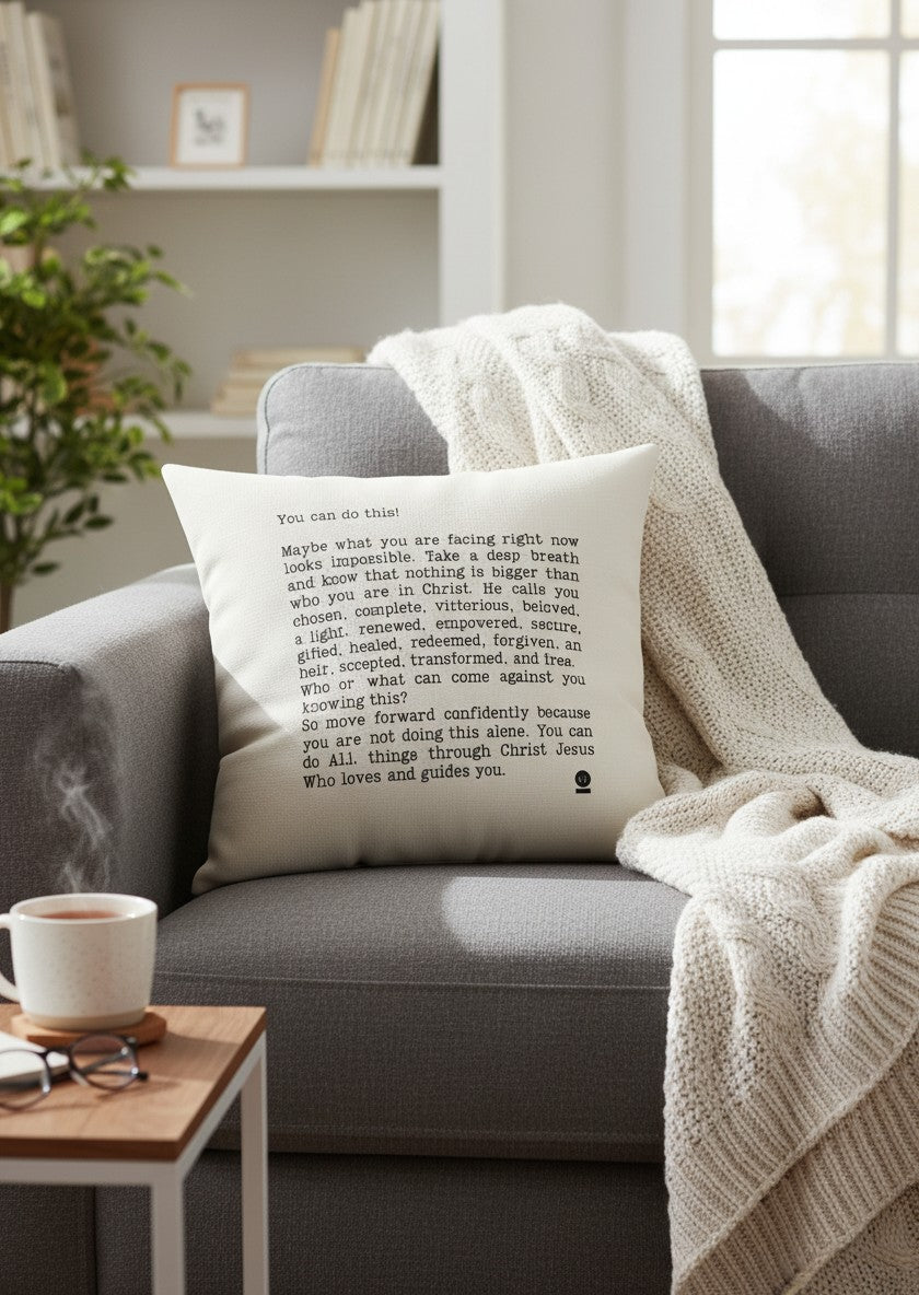 You Can Do This Pillow Cover